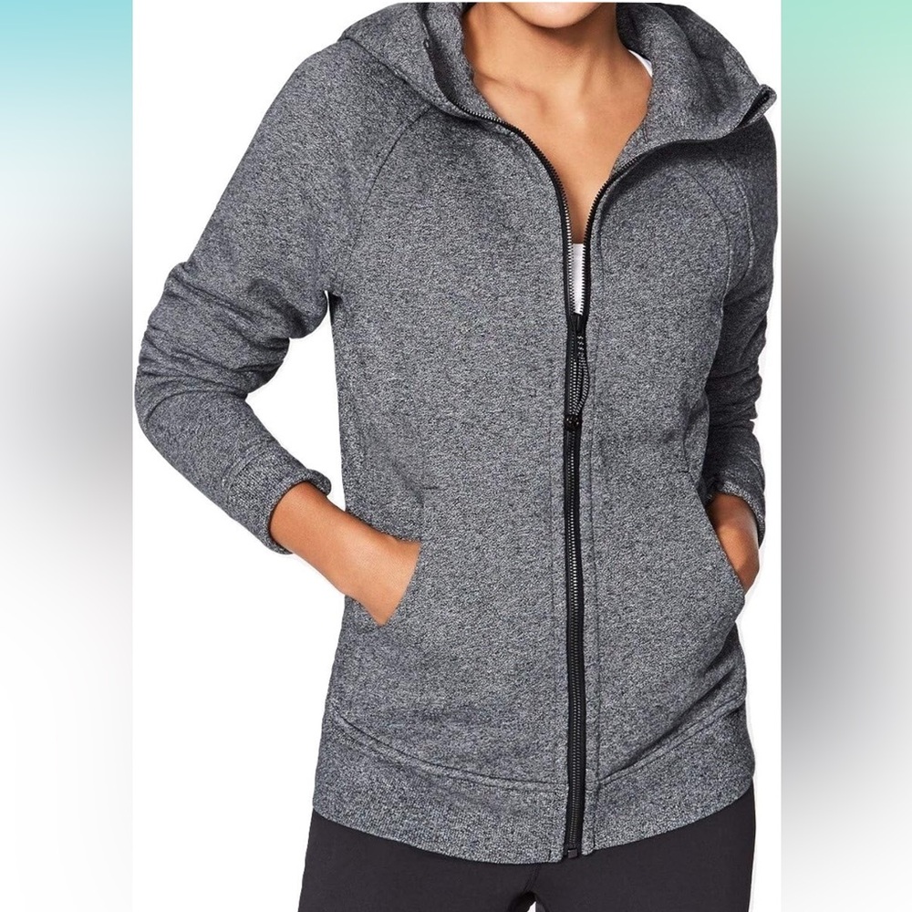 Lululemon Scuba Hoodie (Heathered Speckled Medium Grey, 4)